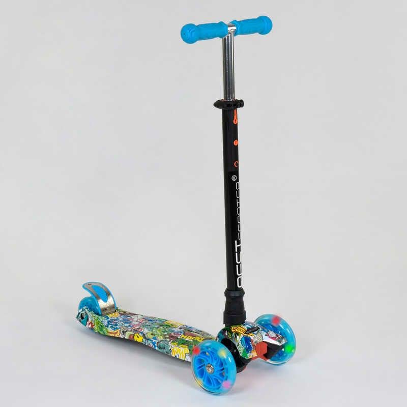 Самокат Best Scooter А 25467 /779-1322 MAXI пластмасовий 4 колеса PU d 12 см