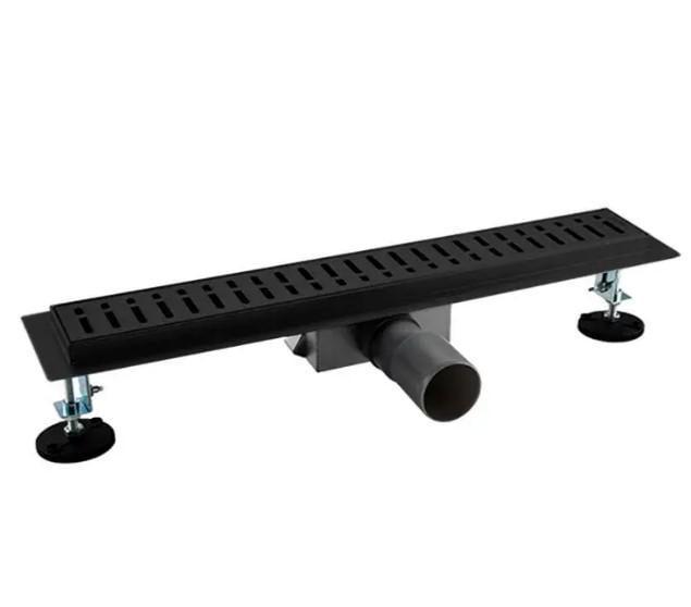 Трап душевой Gappo 70х600 мм Нержавеющая сталь/Черный (G86007-36)