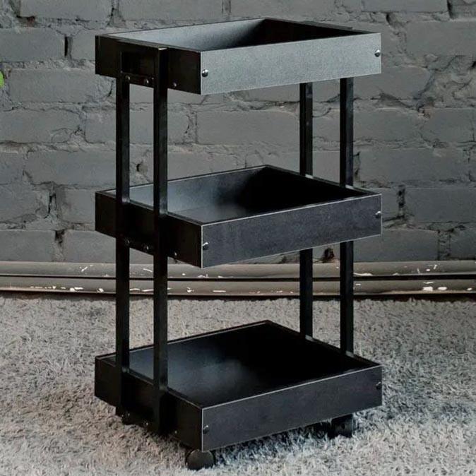 Этажерка для ванной из дерева на колесиках Неартис Венге (АБТ-010612) Этажерка для ванной из дерева на колесиках Неартис Венге (АБТ-010612)