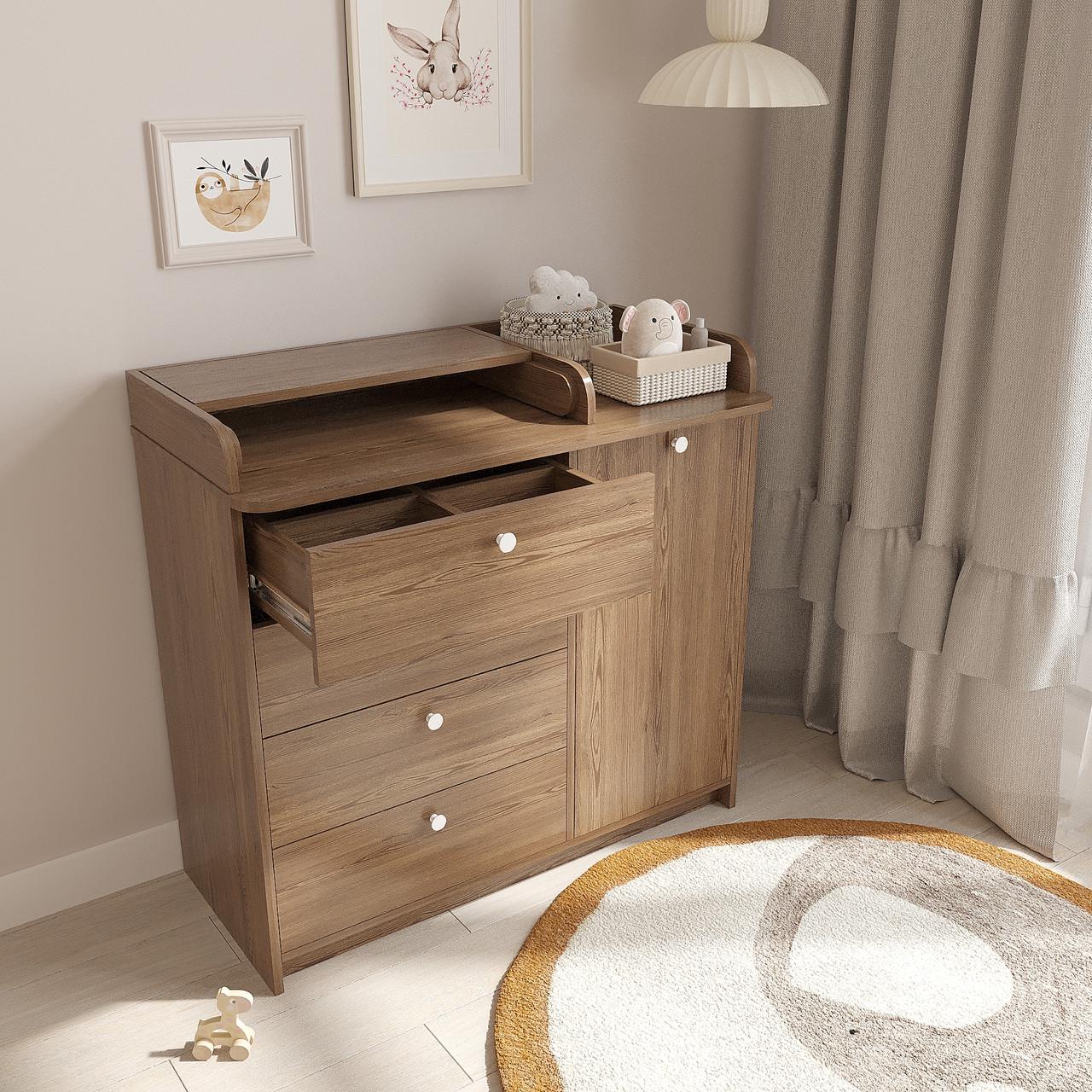 Комод пеленальный Komodo 100x48х95,5 см Дуб родос (32466489)