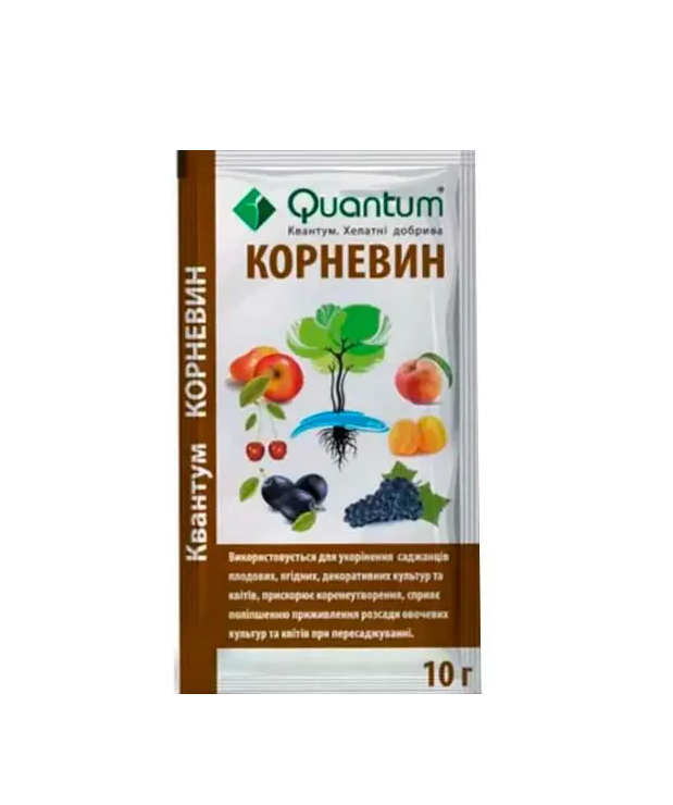 Добриво-укорінювач Квантум Корневин 10 г 20 шт. (8cf67417)