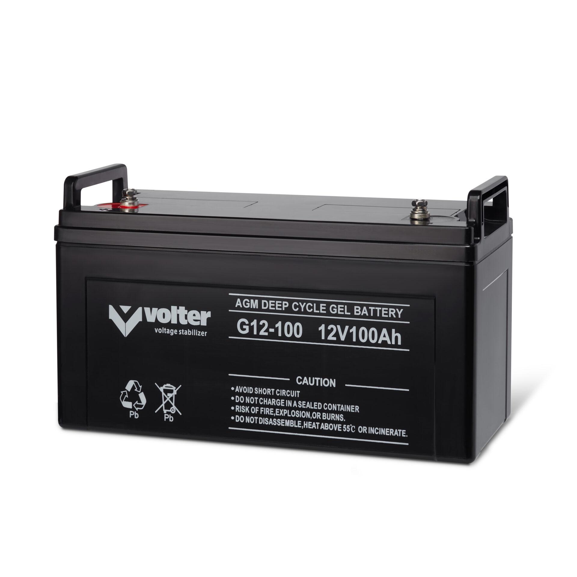 Батарея акумуляторна Volter GE 12V-H 100 Ah