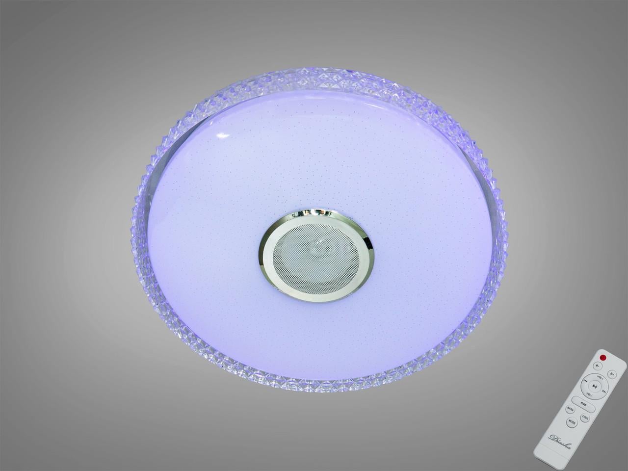 Смарт-люстра светодиодная Diasha RGB MP3 70Вт Белый (2989250524)
