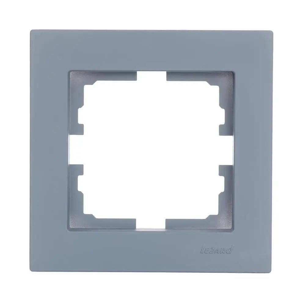 Рамка одноместная Vesna горизонтальная Асфальт (742-M6980-146)