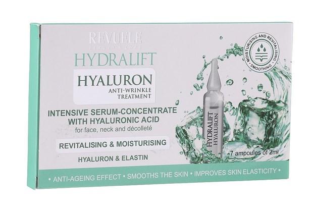 Сыворотка для лица ампульная Revuele Hydralift Hyaluron Anti-Wrinkle Treatment 7х2 мл (1677427610)
