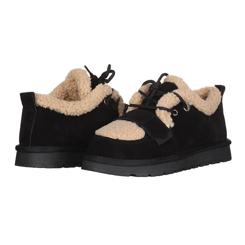 Угги женские ITTS BB01-2/80068 замшевые р. 40 Черный (23069269)