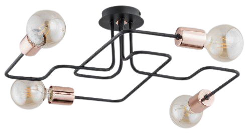 Потолочная люстра Alfa Hook Euro лофт (25174)