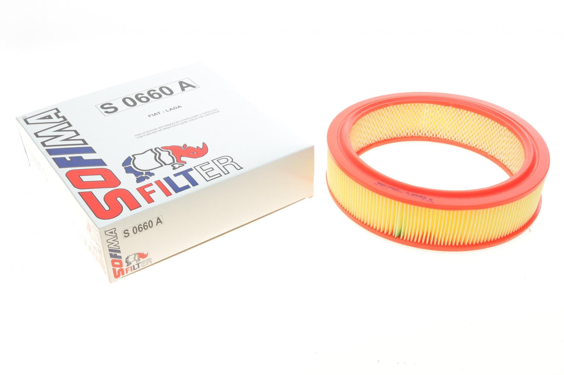 Фільтр повітряний SOFIMA для ВАЗ Нива/Самара/Жигулі 1,1-1,3i 75-05/ЗАЗ Таврія 1,1-1,3i 89- (S 0660 A)