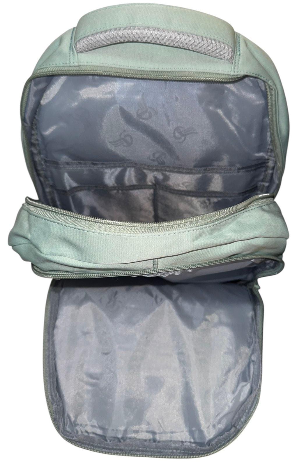 Рюкзак шкільний з трьома відділеннями М'ятний (5108) - фото 5