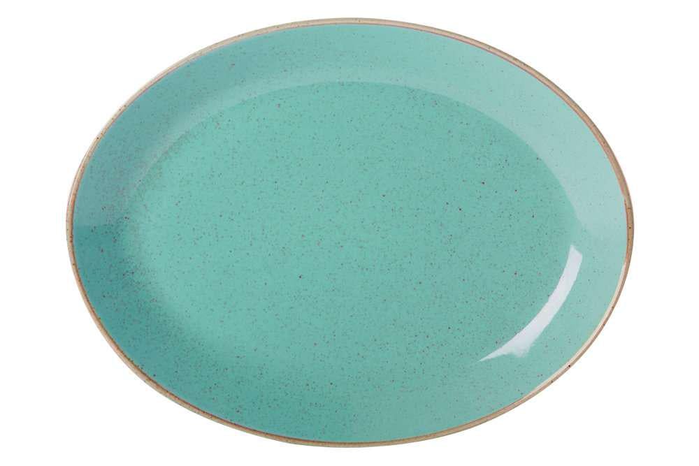 Блюдо овальне Porland Seasons 310 мм Turquoise (112131.T)