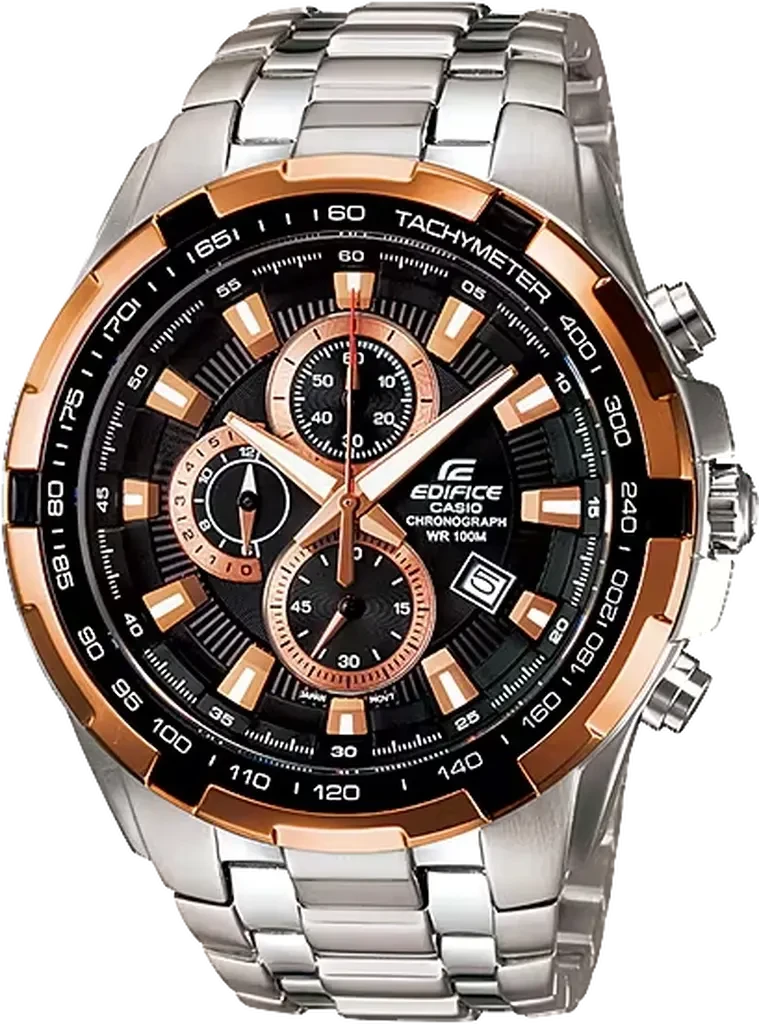 Наручные часы мужские Casio Edifice EF-539D-1A5 со стальным корпусом/водозащитой 100 м Черный (3100234267)