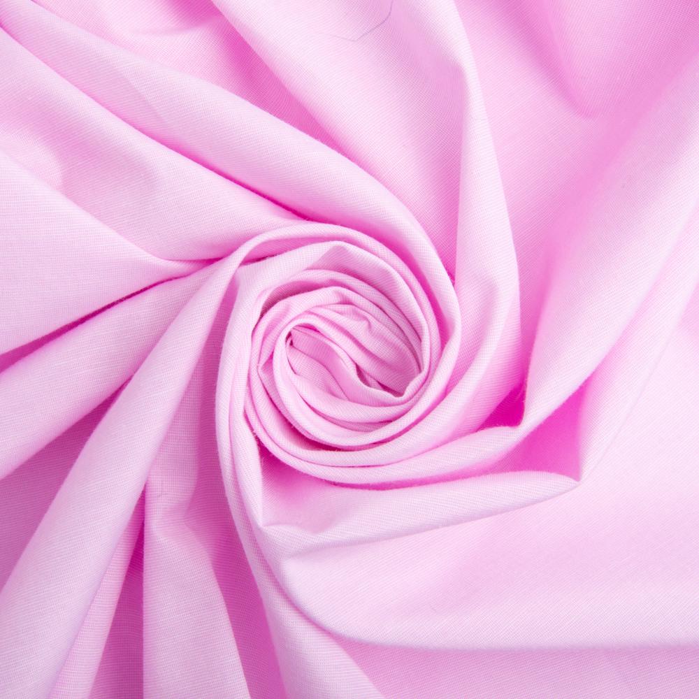 Ткань рубашечная однотонная FD-5060 117 гр/м2 150 см Розовый (26133)