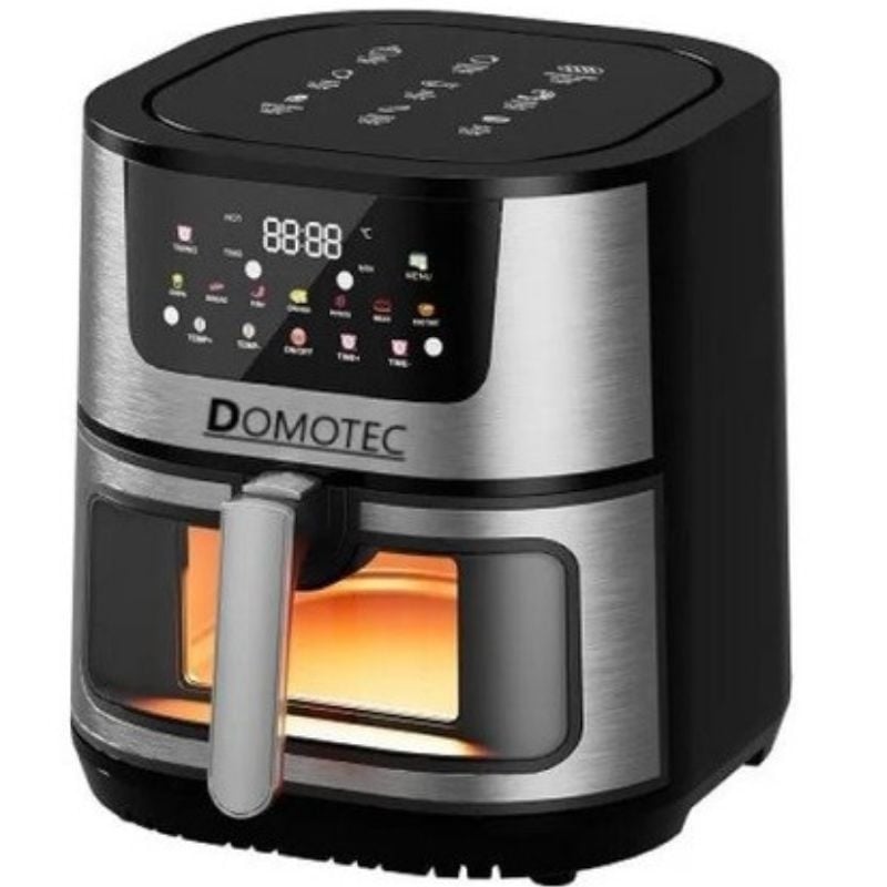 Аэрогриль Domotec MS-3223 фритюрница терморегулятор 3500W таймер 12 л Black (36226881) Аэрогриль Domotec MS-3223 фритюрница терморегулятор 3500W таймер 12 л Black (36226881)