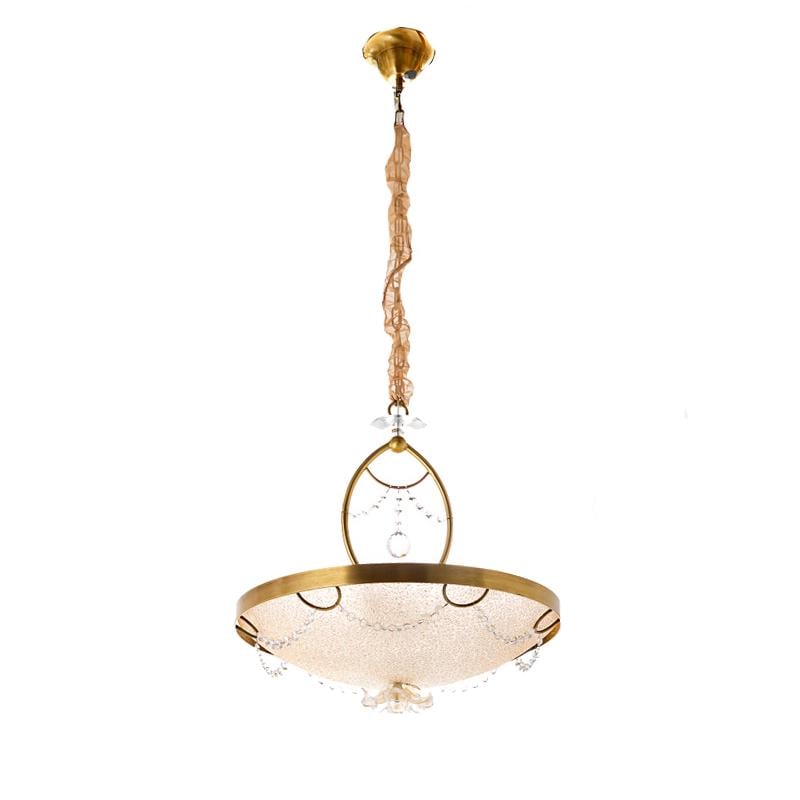 Люстра підвісна Light House ES-15790 на три лампи Бронза