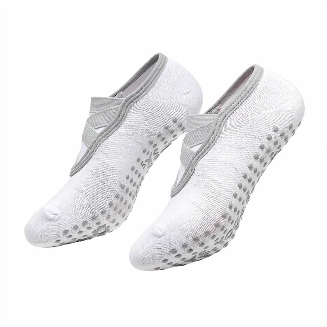 Носки для йоги и пилатеса Lakshmi Socks Белый (2480664997)