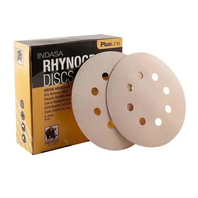 Коло абразивне Indasa RhynoGrip Plus Line P120 6 отворів d150 мм (IPL120)