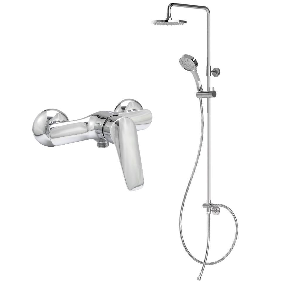 Душова система із змішувачем VOLLE DIOS SET20230925 Хром (177481)
