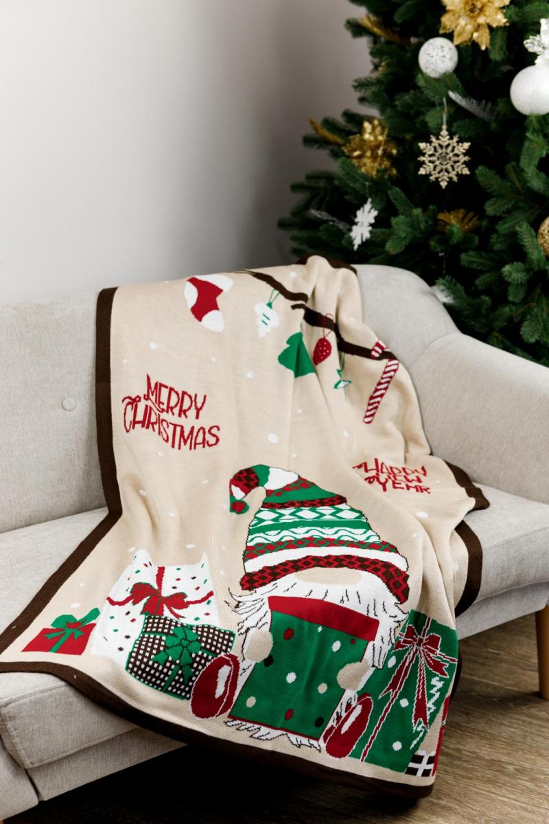 Плед holiday gnome 130х170 см (031663) - фото 4