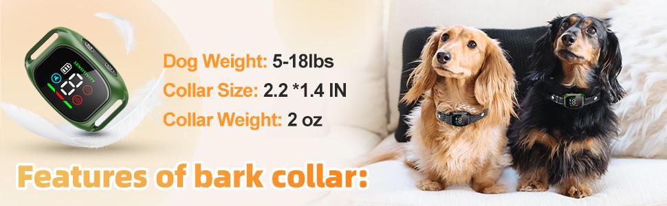 Ошейник-антилай Bark Control Collar Q12 mini Black (10079) - фото 5