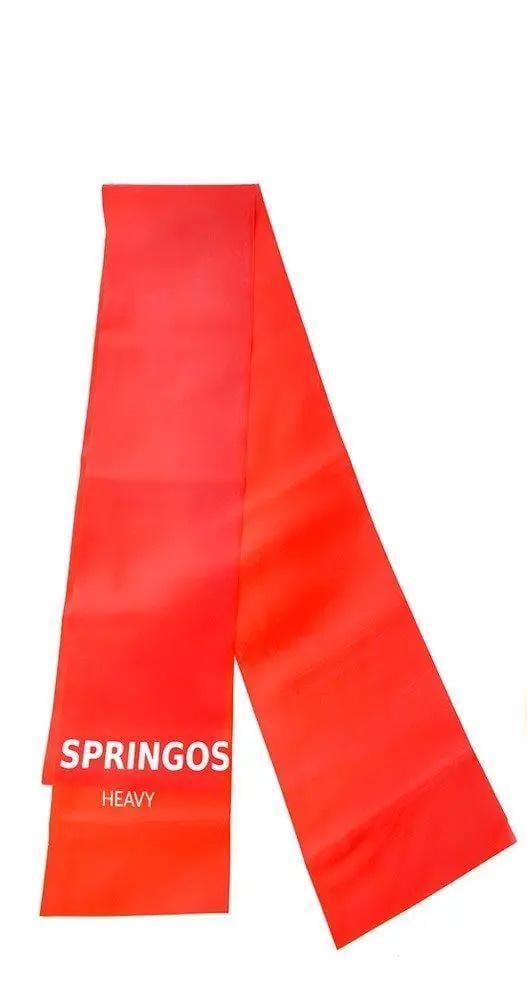 Стрічка-еспандер для спорту та реабілітації Springos Flat Band 5 шт. 200х15 cм 1-8 кг PB0018