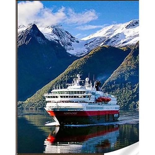 Алмазная мозаика Strateg Премиум Круизный лайнер 30x40 см (Str-HEG86877)