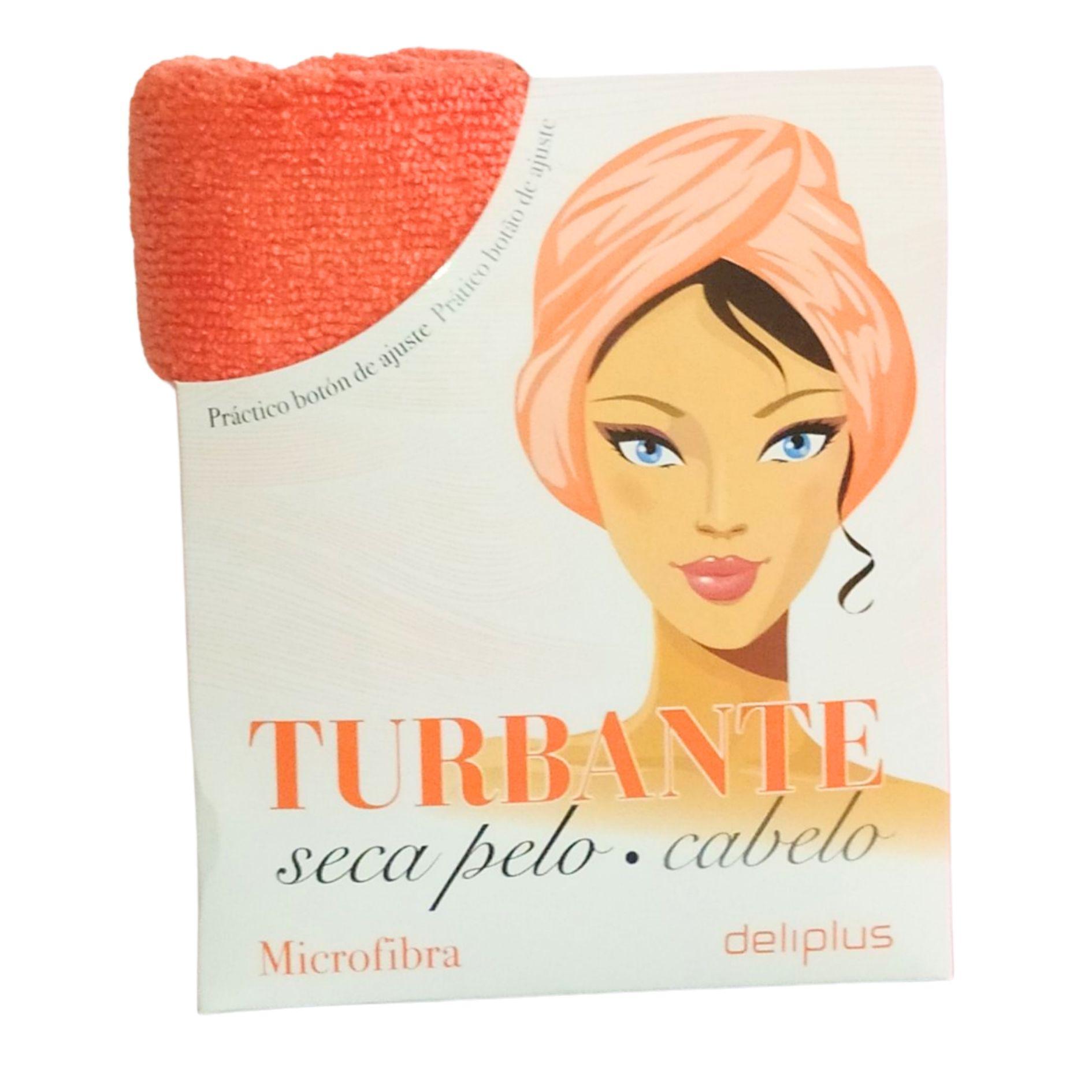Полотенце тюрбан Deliplus Dry Hair Turban для сушки волос Оранжевый (23018319-1)