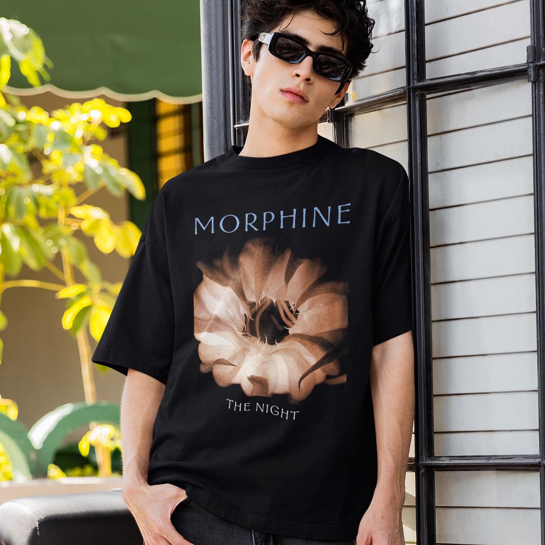 Футболка унисекс Morphine The Night M Черный (32697925)