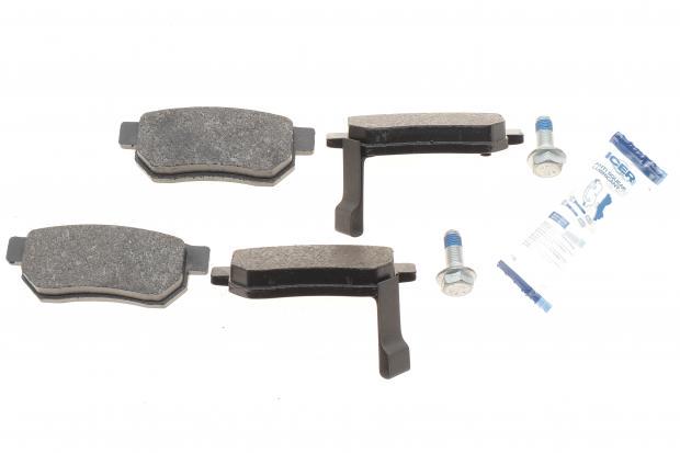 Колодки тормозные задние Honda Civic V/VI 91-01/CRX II/Prelude III 87-92/Rover 93-05 180752-701 ICER