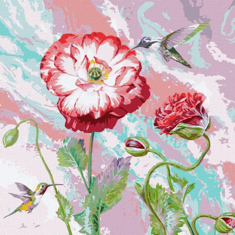 Картина за номерами Ідейка Легкий етюд 40x40 см (KHO3219)