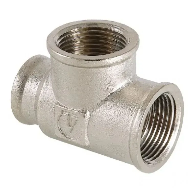 Фитинг резьбовой Valtec тройник ВН-ВН-ВН 3/4"x1/2"x1/2" (VTr.750.RN.050404)