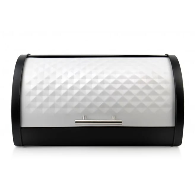 Хлебница Flora металлическая Черно-белый (30441)