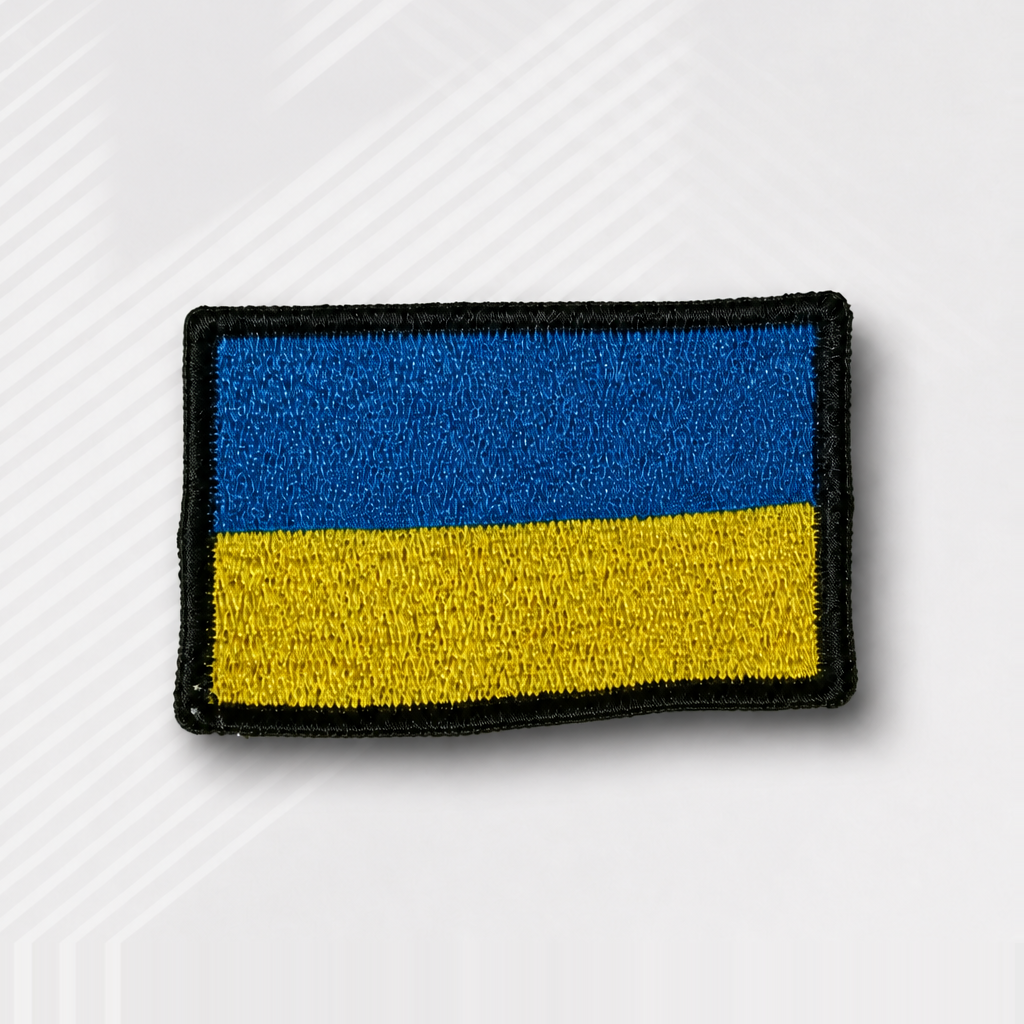 Нашивка нарукавная Флаг Украины 50х30 мм на липучке с черной окантовкой для формы ВСУ/ТРО (37214843) Нашивка нарукавная Флаг Украины 50х30 мм на липучке с черной окантовкой для формы ВСУ/ТРО (37214843)