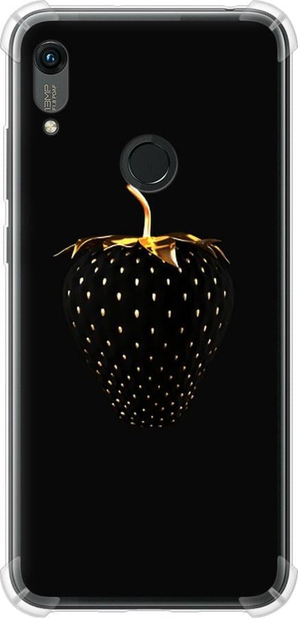 Чехол на Huawei Honor 8A Черная клубника (3585sp-1635-42517)