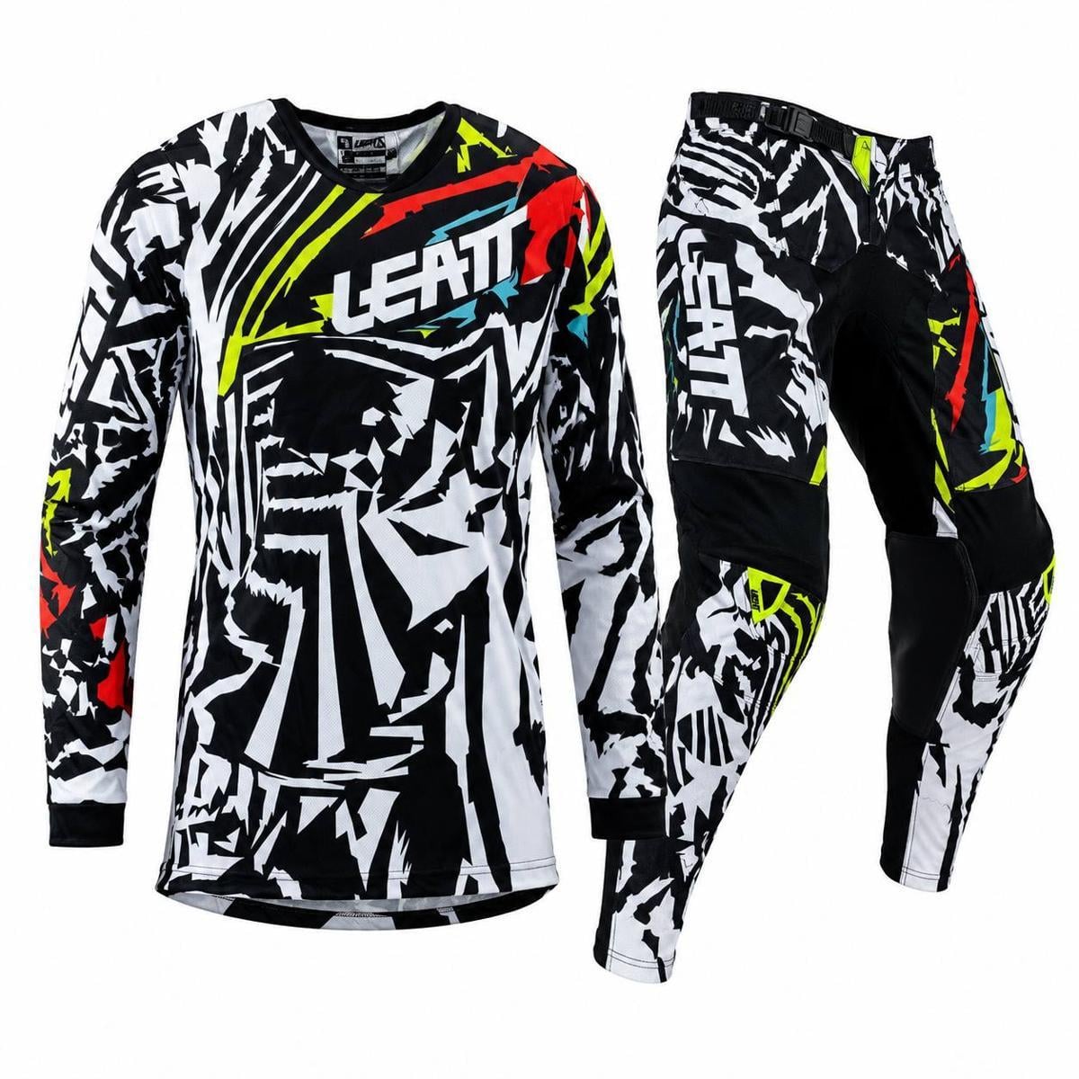 Комплект LEATT Enduro 4.5 Zebra 34/L (39475072)