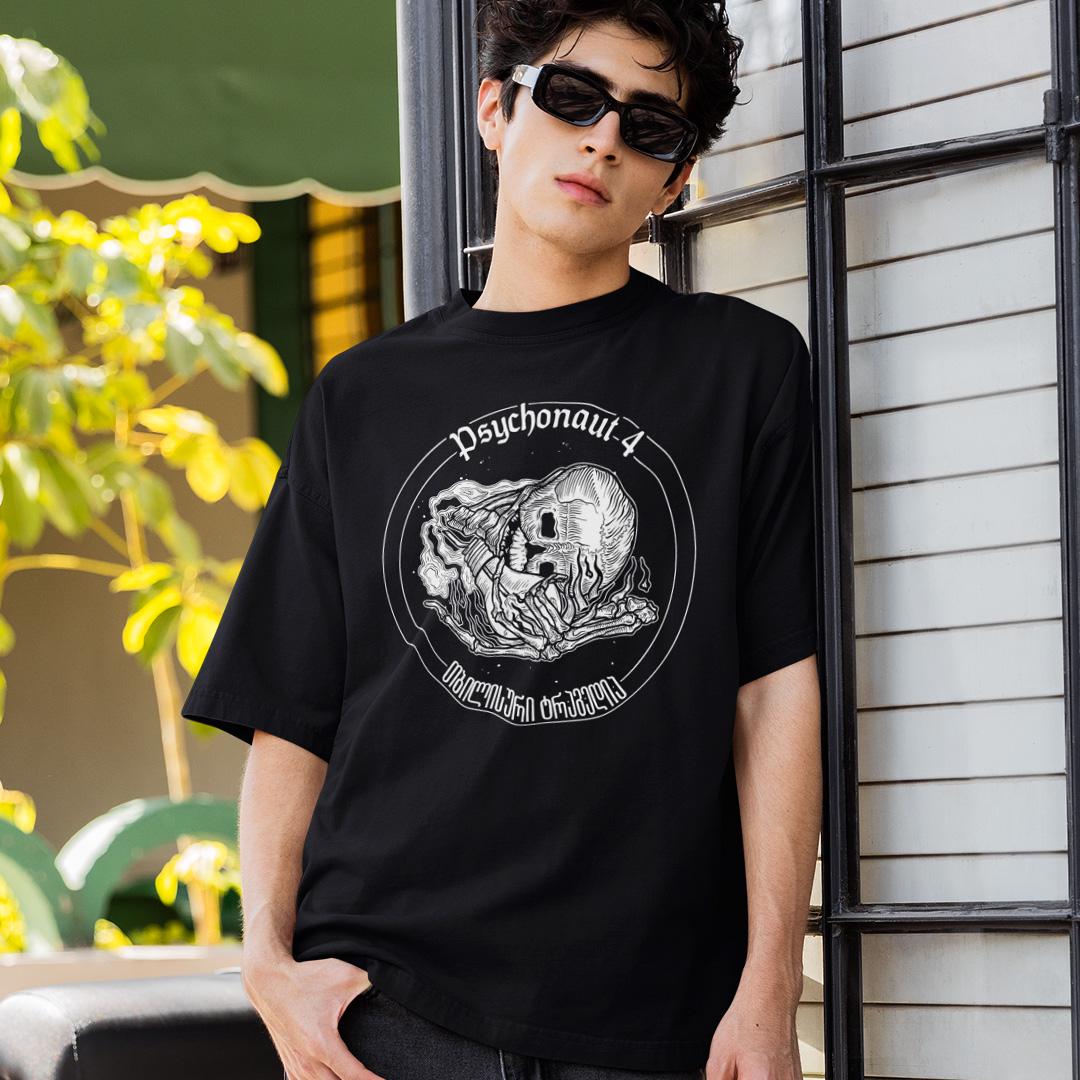 Футболка унісекс Psychonaut 4 Tbilisian Tragedy 3XL Чорний (0000012280)