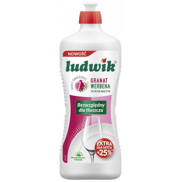 Засіб для миття посуду Ludwik з екстрактом гранати та вербени 450 мл (028324)