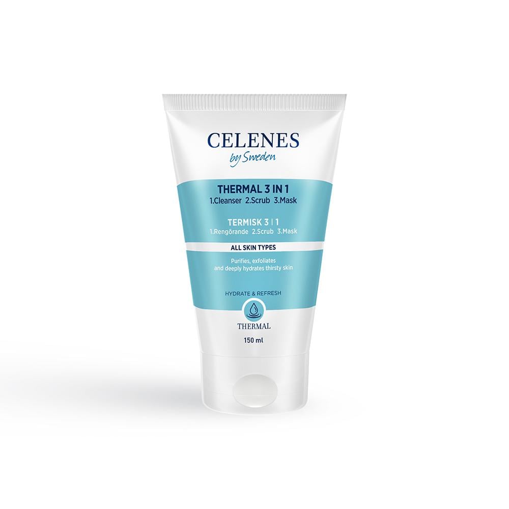 Термальная очистительная пилинг-маска CELENES 3в1 150 мл (5160072)