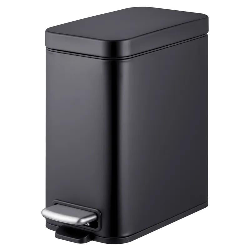 Ведро мусорное MIXXUS с плавным закрытием Premium Quadro-TC0105 прямоугольное 5 л Черный (MI7061) Ведро мусорное MIXXUS с плавным закрытием Premium Quadro-TC0105 прямоугольное 5 л Черный (MI7061)