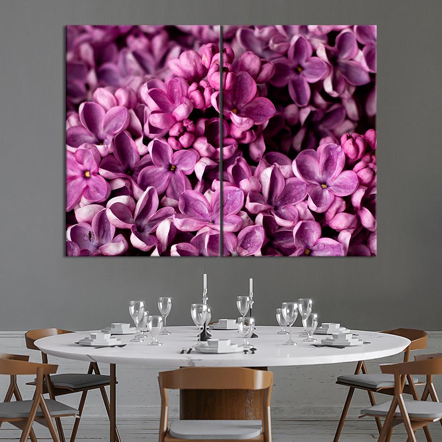 Картина цветы и растения Цветы сирени 111x81 см (A981-2)