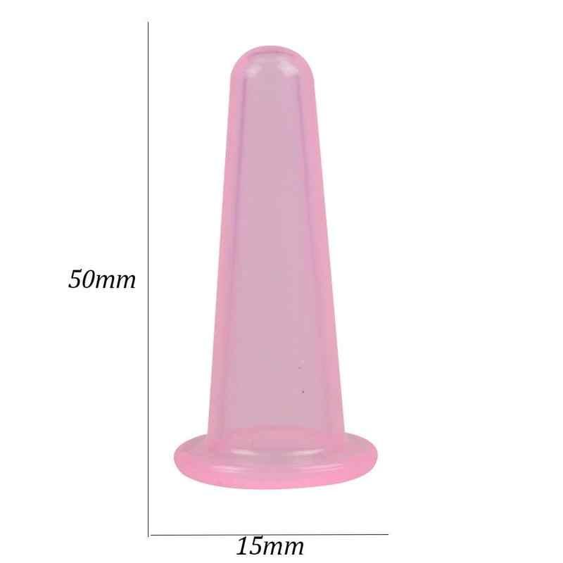 Банка-мини для лица вакуумная силиконовая Розовый (GS016) - фото 2 Банка-мини для лица вакуумная силиконовая Розовый (GS016) - фото 2