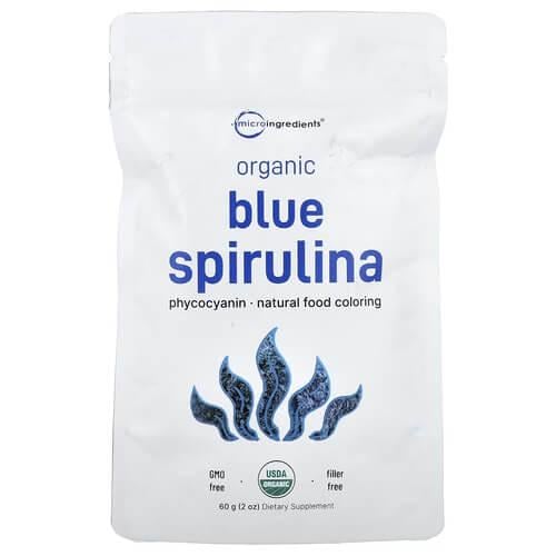 Спирулина Micro Ingredients Organic Blue Spirulina 60 г (MII-16705)