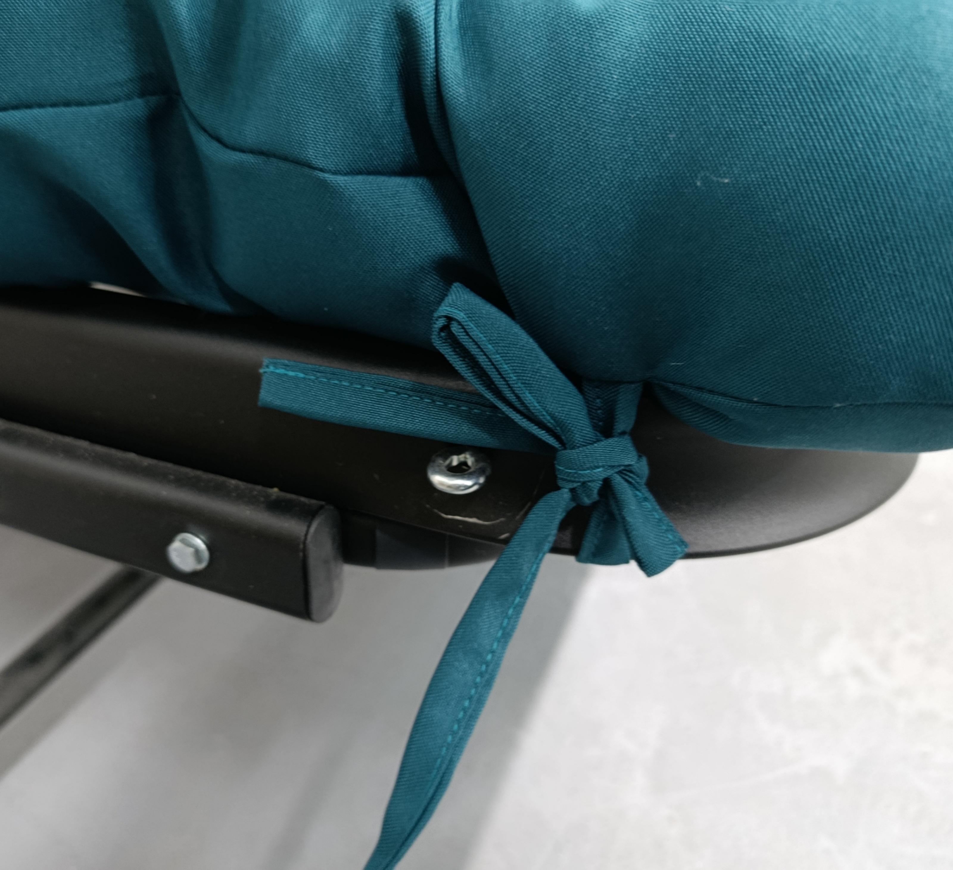 Матрас для качелей eGarden Soft 170x110x12 см Темно-бирюзовый (5930) - фото 5 Матрас для качелей eGarden Soft 170x110x12 см Темно-бирюзовый (5930) - фото 5