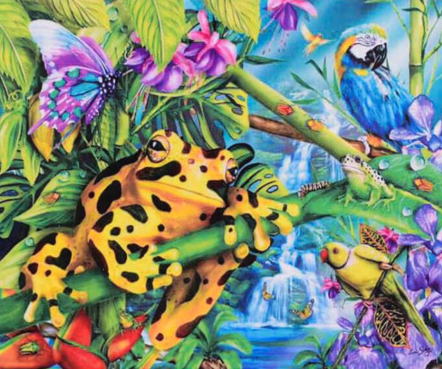 Алмазна мозаїка GB 73396 30 40х30 см 27 кольорів (89373)