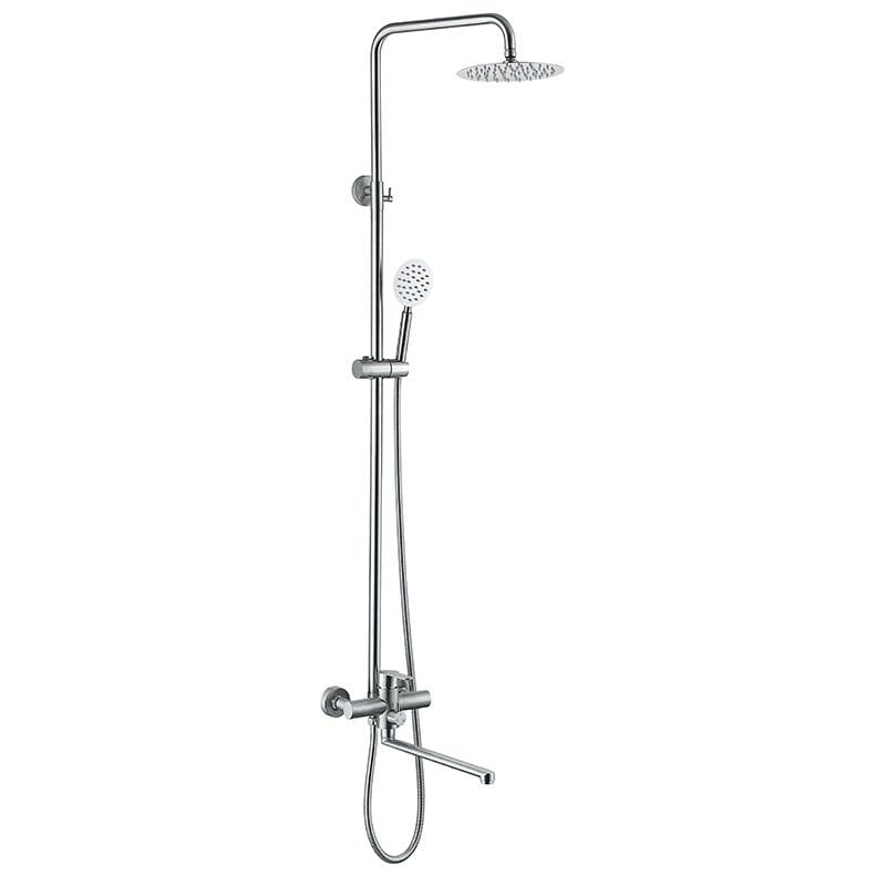 Душова колона зі змішувачем Zerix DAX-006-J-35cm SUS304 (ZX4828)