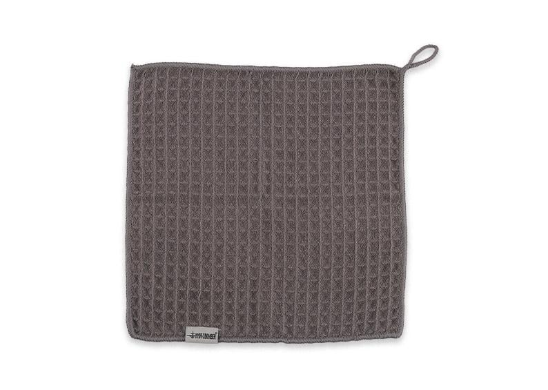 Полотенце бариста вафельное MHW-3BOMBER 30x30 см Темно-серый (CT5300G) - фото 1