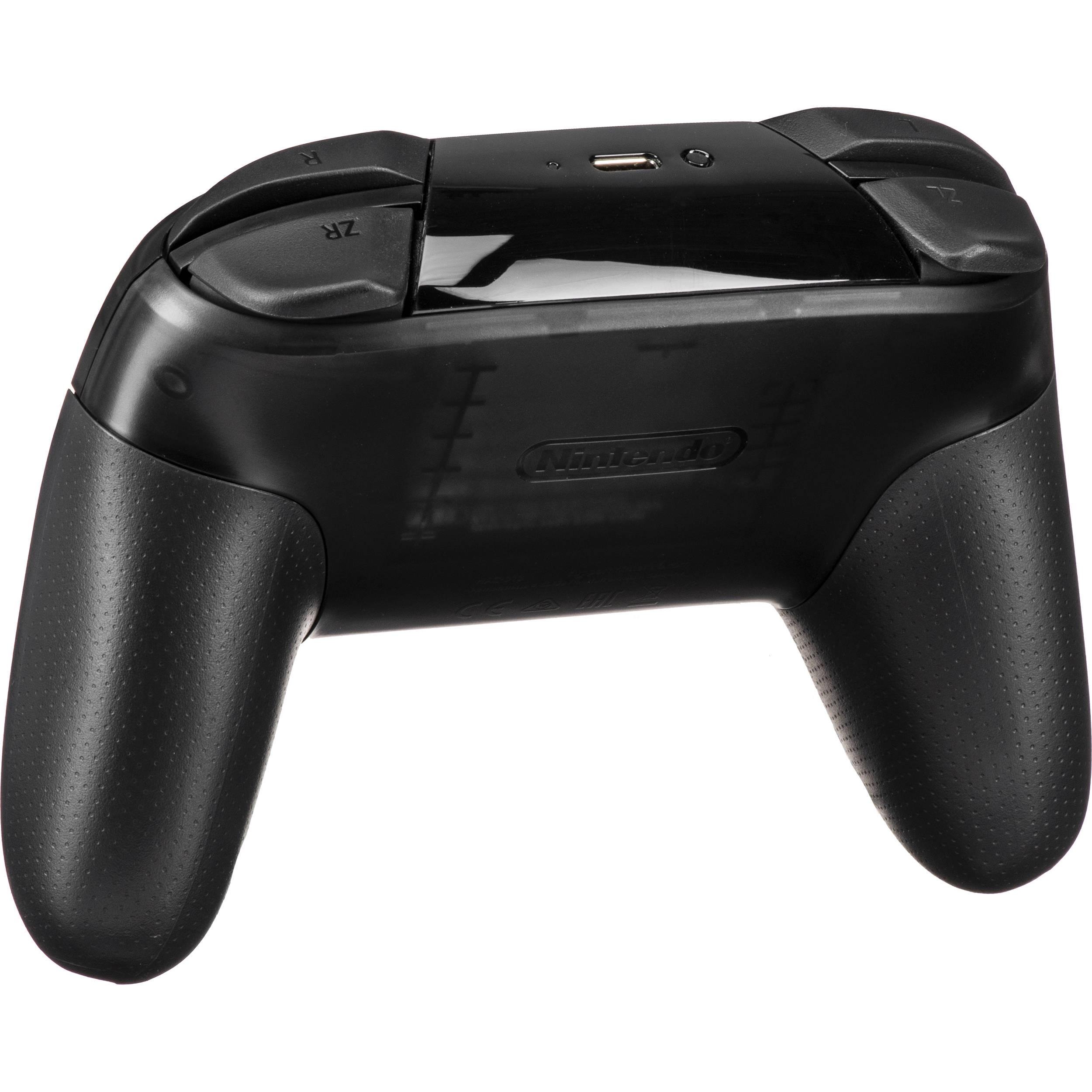 Геймпад Nintendo Switch Pro Controller Black (31719) - фото 3