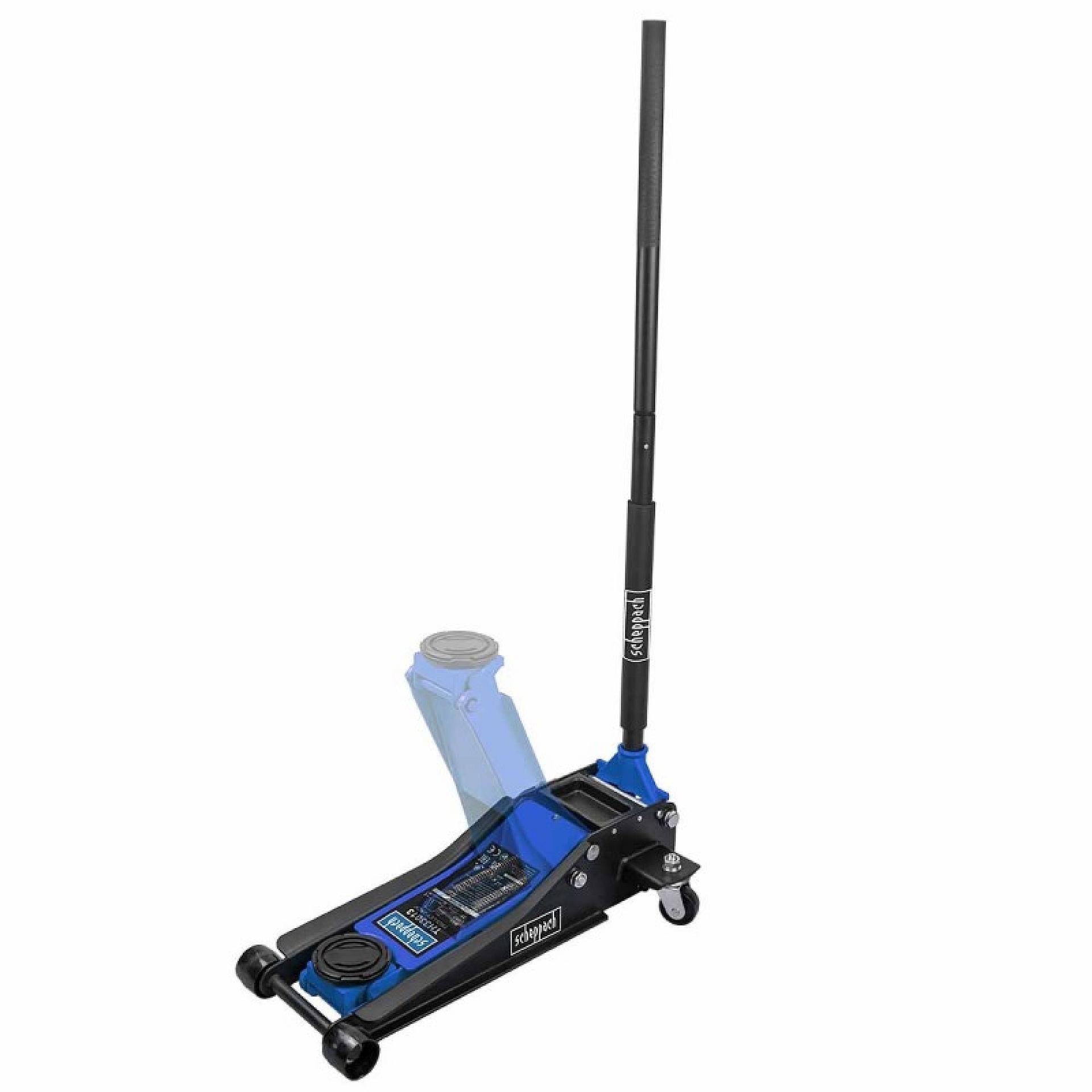 Домкрат подкатный двухплунжерный SCHEPPACH SCH-TH33013 3т 75-505 мм Домкрат подкатный двухплунжерный SCHEPPACH SCH-TH33013 3т 75-505 мм