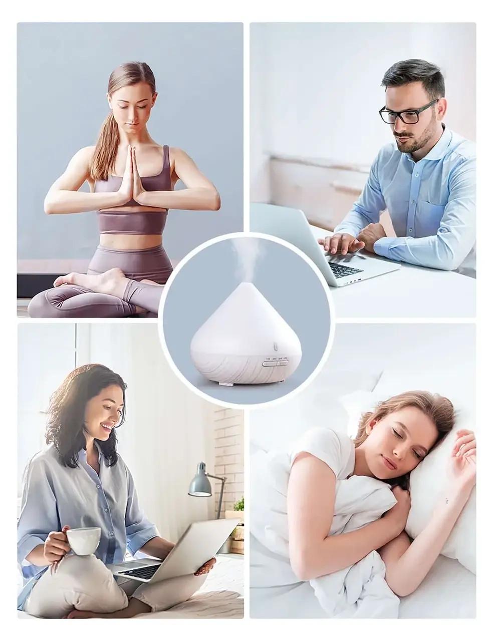 Увлажнитель воздуха-аромадифузор с подсветкой 7 цветов 300 мл Белое дерево (17530) - фото 3 Увлажнитель воздуха-аромадифузор с подсветкой 7 цветов 300 мл Белое дерево (17530) - фото 3