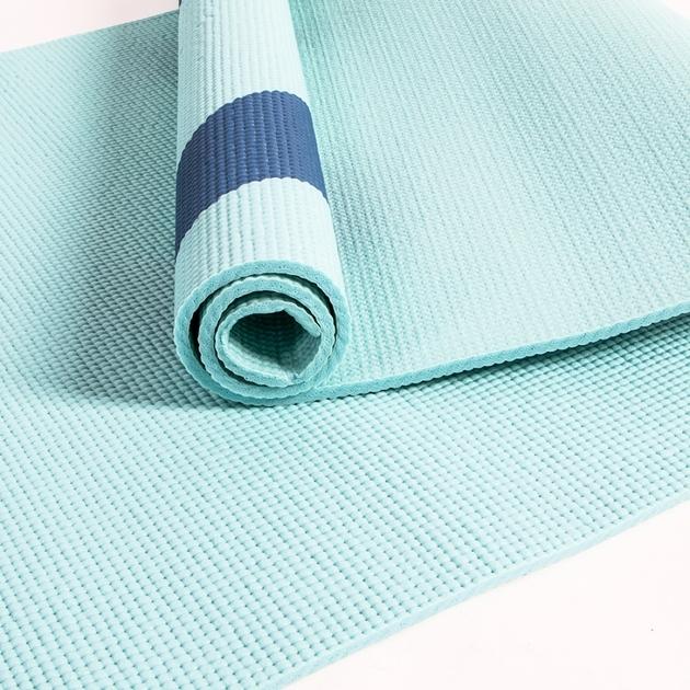 Коврик для йоги LiveUp PVC PRINTED YOGA MAT Голубой (LS3231C-06b) - фото 3 Коврик для йоги LiveUp PVC PRINTED YOGA MAT Голубой (LS3231C-06b) - фото 3