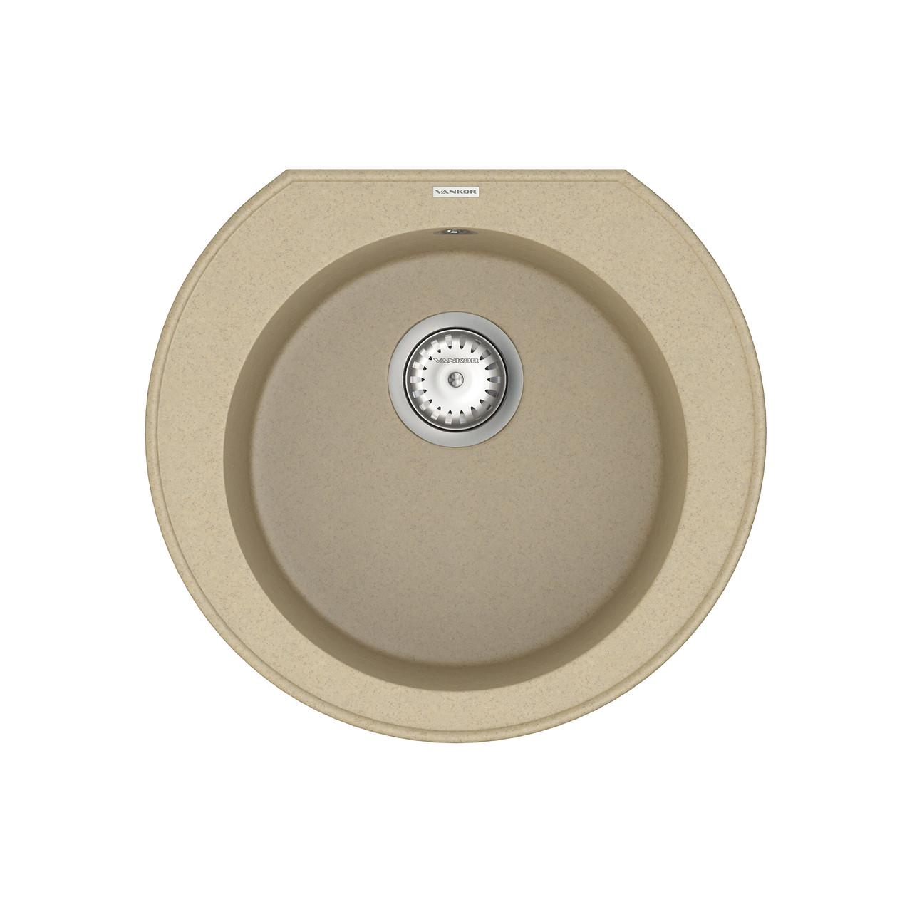 Кухонная мойка с сифоном Kres KMR 01,52 Safari